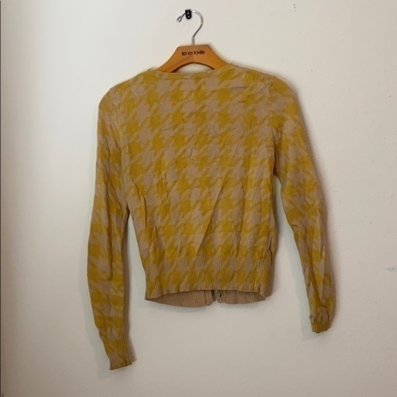 Fossil extra small yellow long sleeve cardigan - Picture 3 of 3
